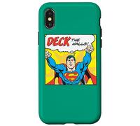 Carcasa para iPhone X/XS Superman Deck The Halls
