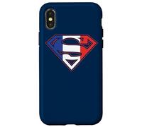 Carcasa para iPhone X/XS Superman French Shield