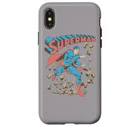 Carcasa para iPhone X/XS Superman Mad at Rocks