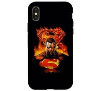 Carcasa para iPhone X/XS Superman Man On Fire