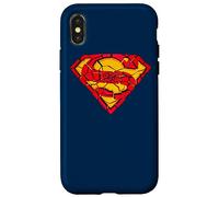 Carcasa para iPhone X/XS Superman Shattered Shield Logo