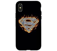 Carcasa para iPhone X/XS Superman Steel Fire Shield