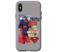 Carcasa para iPhone X/XS Superman Truth Justice