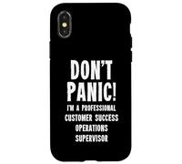 Carcasa para iPhone X/XS Supervisor de Operaciones de Éxito del Cli