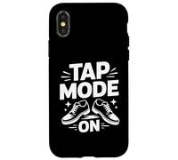 Carcasa para iPhone X/XS Tap Mode On Baile Claqué Tapdancing Bailarín