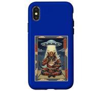 Carcasa para iPhone X/XS Tarjeta de Tarot Gato Anime Japonés