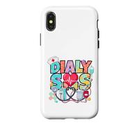 Carcasa para iPhone X/XS Técnico en diálisis Latidos cardíacos Nefrología Estetoscopio
