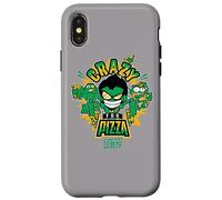 Carcasa para iPhone X/XS Teen Titans Go! Crazy For Pizza