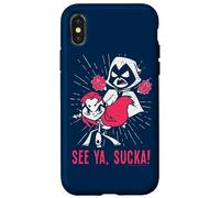 Carcasa para iPhone X/XS Teen Titans Go! Raven & Starfire Suckas