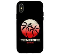 Carcasa para iPhone X/XS Tenerife España Palmera Playa Sunset Design