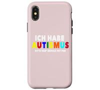Carcasa para iPhone X/XS Tengo Autismo Bitte Habe Geduld mit mir