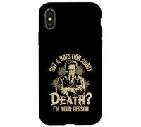 Carcasa para iPhone X/XS Tengo una Pregunta sobre la Muerte Soy tu Persona forense