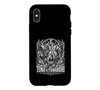 Carcasa para iPhone X/XS Tengu Y Yamabushi Maestros De Los Picos Mítico