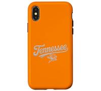 Carcasa para iPhone X/XS Tennessee Yarn Script Look Floral Southern Women and Kids