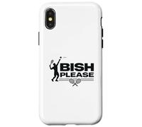 Carcasa para iPhone X/XS Tennis It Was In Please Tennis Cita Refranes Tenis Papá