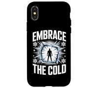 Carcasa para iPhone X/XS Terapia De Frío Embrace The Cold Hielo