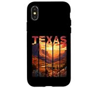 Carcasa para iPhone X/XS Texas 1845 Vacaciones Guadalupe Mountains National Park