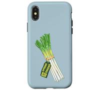 Carcasa para iPhone X/XS Texto Chino mandarín cebolleta