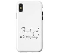 Carcasa para iPhone X/XS Thank God it´s Payday!
