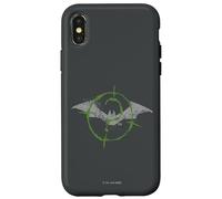 Carcasa para iPhone X/XS The Batman Scribbles Bat Logo