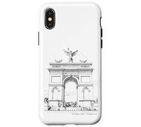Carcasa para iPhone X/XS The Bridge to Glory - Triumphal Arch American Structure 2028