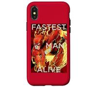 Carcasa para iPhone X/XS The Flash Fastest Man Alive Poster