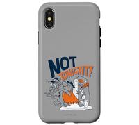 Carcasa para iPhone X/XS The Flintstones Fred Wilma Not Tonight