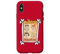 Carcasa para iPhone X/XS The Flintstones Fred Wilma The Gang's All Here