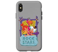 Carcasa para iPhone X/XS The Flintstones Pebbles and Bam Bam Rock Stars