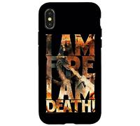 Carcasa para iPhone X/XS The Hobbit Smaug I Am Fire