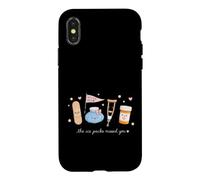 Carcasa para iPhone X/XS The Ice Packs Missed You Welcome Back School Nurse