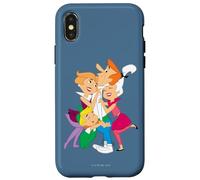 Carcasa para iPhone X/XS The Jetsons George Jane Judy Elroy Group Hug