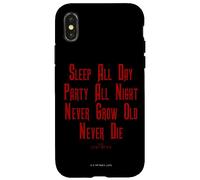 Carcasa para iPhone X/XS The Lost Boys Sleep All Day Quote