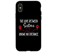 Carcasa para iPhone X/XS The Love Between Sisters Knows No Distance Big Sister Bestie