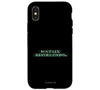 Carcasa para iPhone X/XS The Matrix Revolutions Enter The Revolution Logo