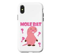 Carcasa para iPhone X/XS The Mole Rat - Lindo diseño de Ilustraciones Digitales