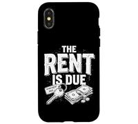 Carcasa para iPhone X/XS The Rent Is Due Apartamento