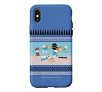 Carcasa para iPhone X/XS The Smurfs x British Museum Archaeology Bastet