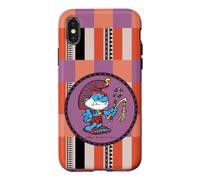 Carcasa para iPhone X/XS The Smurfs x British Museum Papa Smurf Egyptian