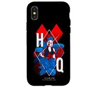 Carcasa para iPhone X/XS The Suicide Squad Harley Quinn Diamonds