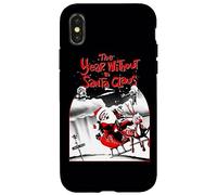 Carcasa para iPhone X/XS The Year Without a Santa Claus Santa Poster A