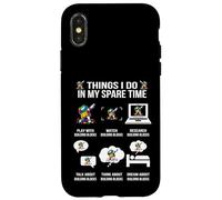 Carcasa para iPhone X/XS Things I DO IN MY Spare Time Building Blocks Master Builder