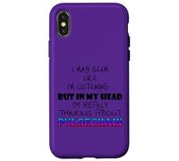 Carcasa para iPhone X/XS Thinking About PulseChain Biggest Crypto Airdrop PulseChain