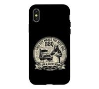 Carcasa para iPhone X/XS This Guy Makes The Best BBQ Funny Bear Barbacoa
