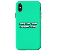 Carcasa para iPhone X/XS This One Time at Band Camp | Película 1990's 2000's