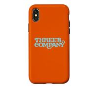 Carcasa para iPhone X/XS Three's Company Retro TV Show Logo