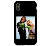 Carcasa para iPhone X/XS Thurston Moore & Kim Gordon Sonic Youth por AJ Barratt