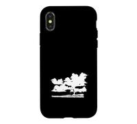 Carcasa para iPhone X/XS Tiempo Tormenta Tornado Meteorólogo Meteorología