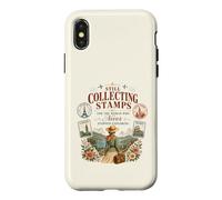 Carcasa para iPhone X/XS Todavía coleccionando Sellos Nunca dejó de Explorar los Amantes de los Viajes