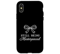 Carcasa para iPhone X/XS Todavía Siendo una Obra Maestra motivación para el Crecimiento Personal